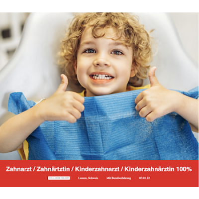 Zahnarzt / Zahnärtztin / Kinderzahnarzt / Kinderzahnärztin 100%