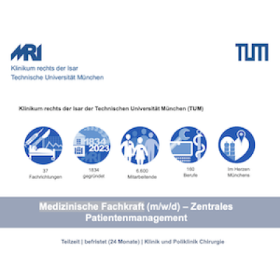 Medizinische Fachkraft (m/w/d) – Zentrales Patientenmanagement
