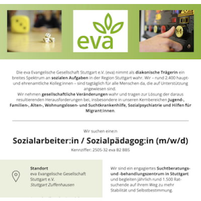 Sozialarbeiter:in / Sozialpädagog:in (m/w/d)