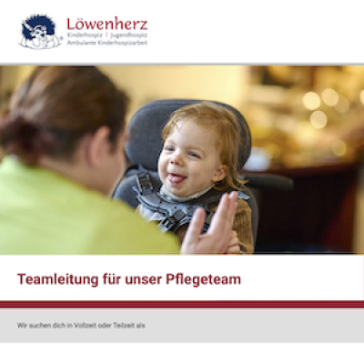 Teamleitung für unser Pflegeteam